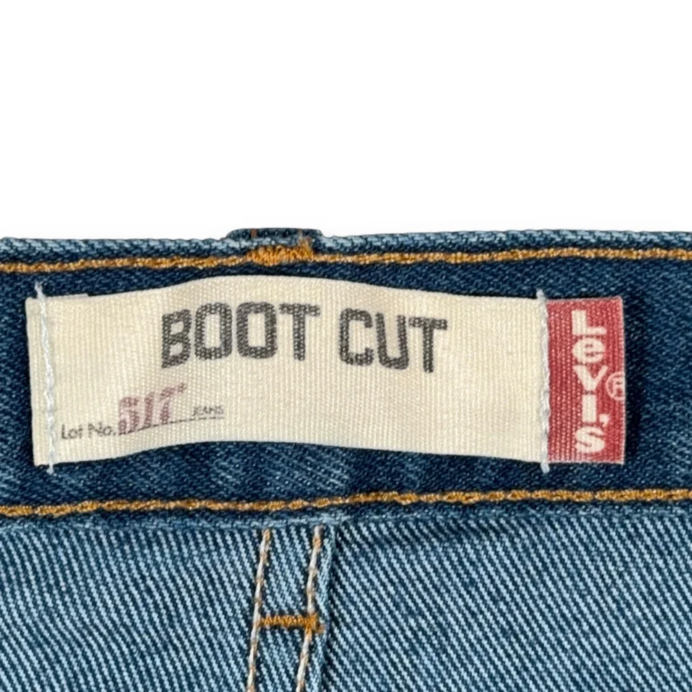 Vintage Levis Jeans Mens 36x29 Blue 517 Bootcut Dark Wash Denim Cotton Poly Y2K